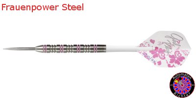 Frauen Power Dart Stahl